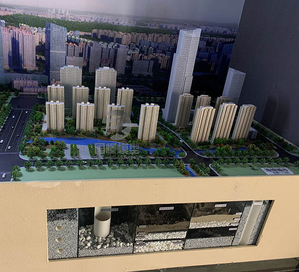 利辛县建筑模型